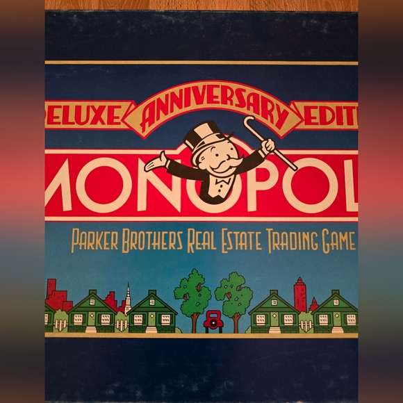 Monopoly Deluxe Anniversary Edition Board Game - Picture 4 of 16